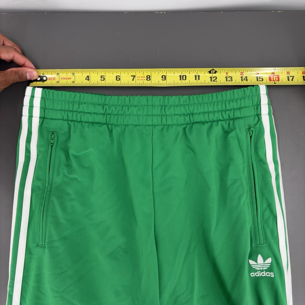 Adidas Originals Firebird Track Pants Mens Size Medium Green Trefoil NEW JD0184 - Picture 10 of 12
